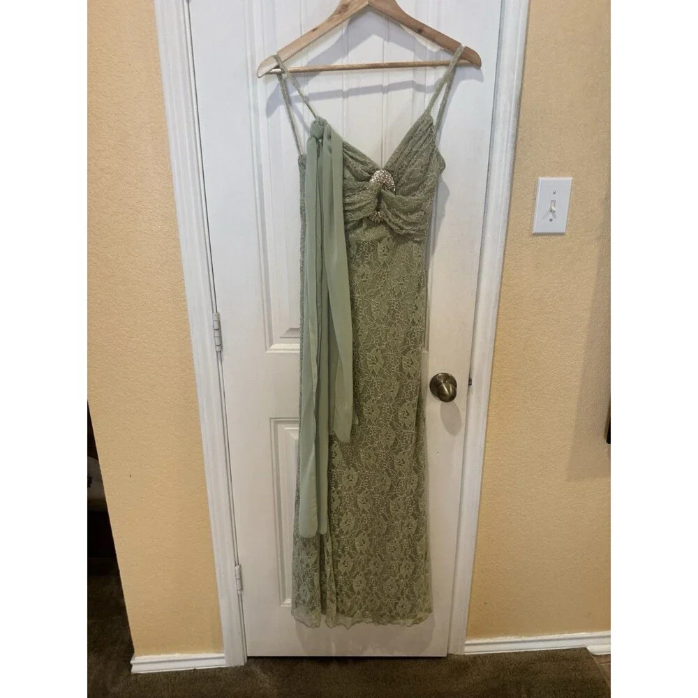 Kiki USA Dress Early 2000s / Y2K fairycore and whimsigoth aesthetics Size Small - Picture 2 of 12